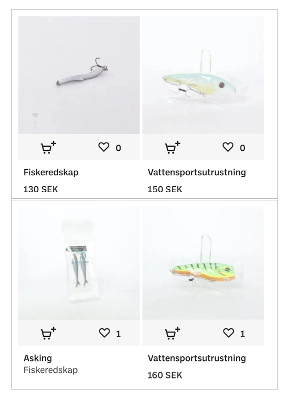 Resultat: Buster på Sellpy