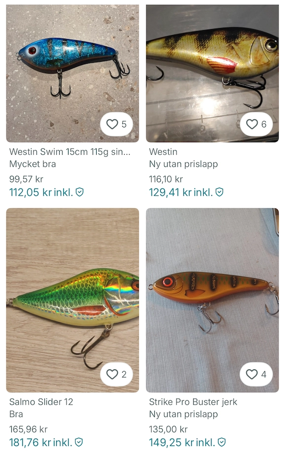 Resultat: Buster på Vinted